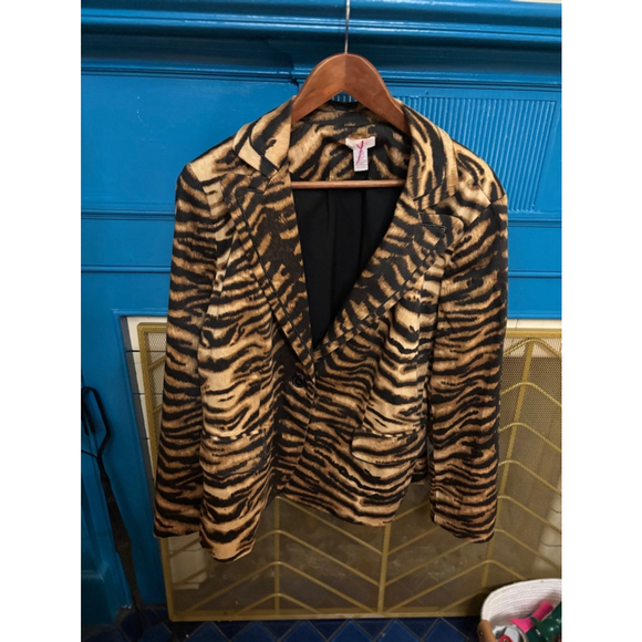 Women's Chicos Blazer, Size 6, Brown - Picture 1 of 7